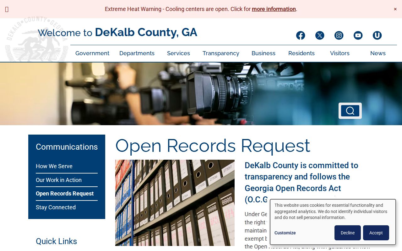 Dunwoody people search using DeKalb open records contacts